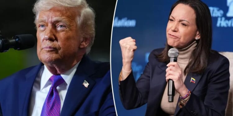 Trump warns opposition leader Machado it’s unsafe to return to Venezuela