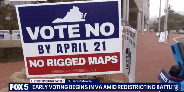 Virginians Don't Like Democrats' Gerrymander Scam