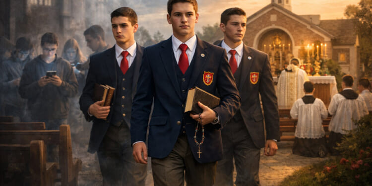 Amid America’s Collapse of Faith, This Catholic Academy Is Raising Warriors