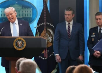 Trump and Hegseth lean hard on religion in post-Easter Iran press conference