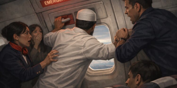 India: Muslim Tries Twice to Open the Emergency Door Mid-Flight
