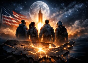 A Divided Nation Looks to the Stars