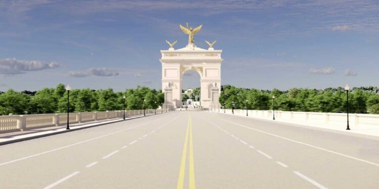 Trump reveals plans for 'Independence Arch' for 250th US anniversary — and it's MASSIVE