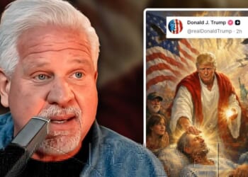 Glenn Beck reveals what everyone is missing about the Trump Jesus meme