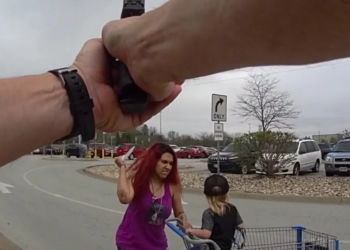 Female slashes face of 3-year-old boy she kidnapped at Walmart — and officers open fire: Police