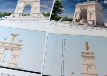 Federal agency approves Trump's plan for triumphal arch