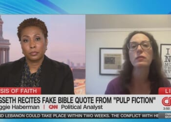 Maggie Haberman’s Religious War Rhetoric Claim Overlooks WWII History