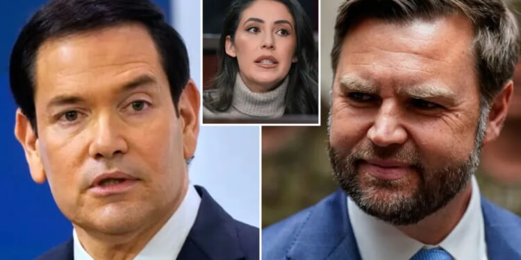 Rep. Luna calls for GOP ticket of JD Vance and Marco Rubio in 2028