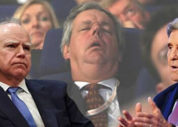 COUCH POTATOES: Desperate late-night hosts bore viewers with Tim Walz, John Kerry