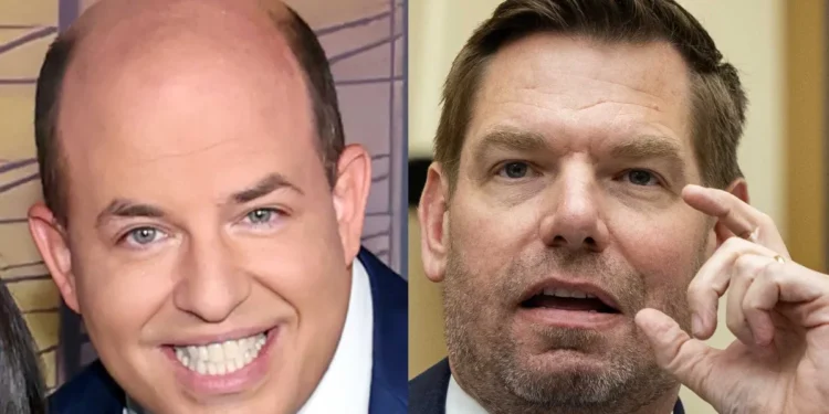 Brian Stelter is getting CRUSHED on social media for praising journalism about Swalwell sex allegations