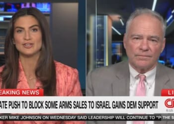 CNN’s Kaitlan Collins Lets Tim Kaine Criticize U.S. and Israel Without Pushback