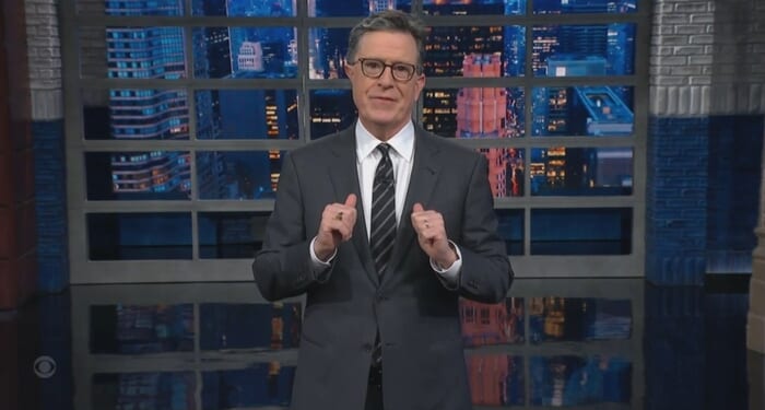 Colbert Hypes Idea That God Doesn't Listen To Hegseth