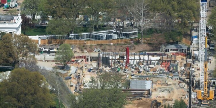 DOJ warns of ‘national-security harms’ with ballroom construction halted