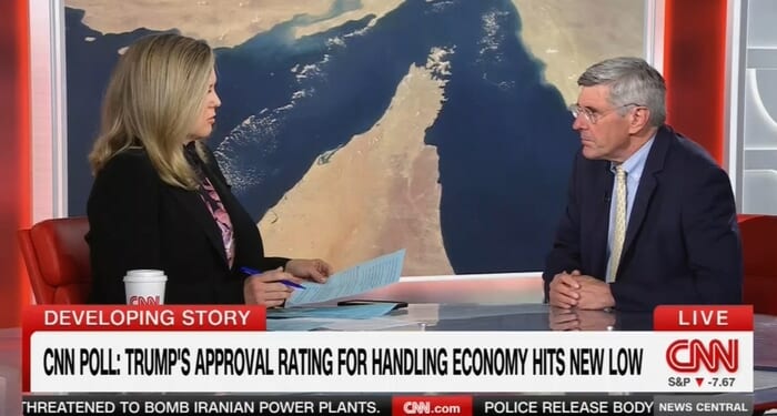 Dem Rep Allowed To Claim Trump Is Senile, But Stephen Moore Gets Grilling On CNN