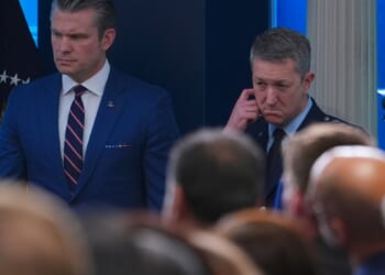 Hegseth and Caine give update from Pentagon