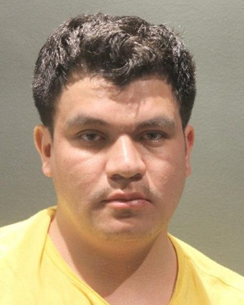 Booking photo of Luzvin Orvando Garcia Moran. (Arlington County Police Department)