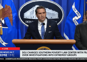 DOJ announces charges against SPLC.