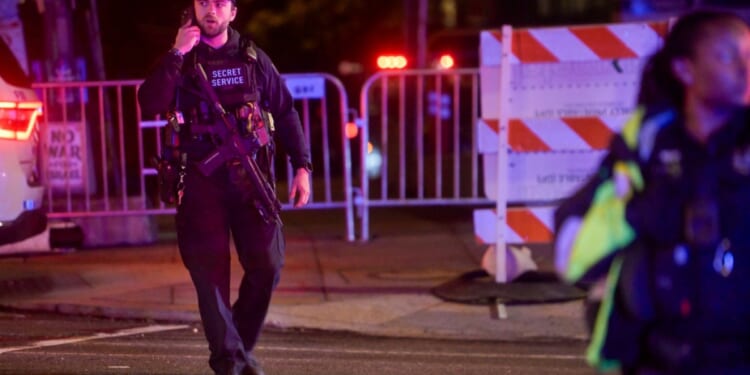 K-9 pulled away from Cole Allen seconds before he rushed past security