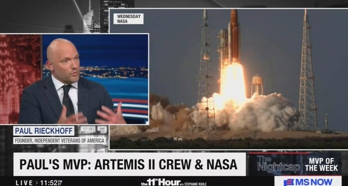 MS NOW Praises NPR/PBS Ruling, Claims Trump 'Crapped On' Artemis Unity