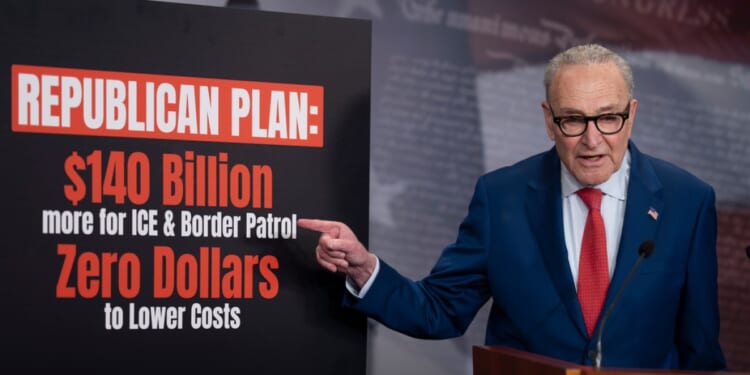 Mullin calls Schumer a 'lying scumbag' for ripping ICE and CBP