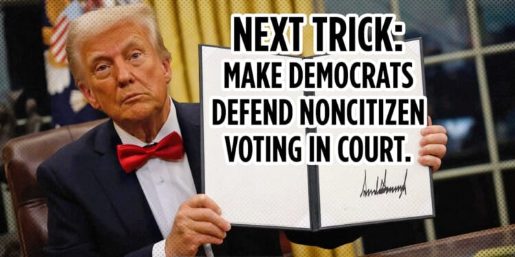 Thomas Gallatin: Trump Orders Citizen Verification for Elections