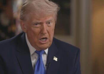 Trump Tells CBS Host 'You're a Disgrace' for Reading Shooter's Rape/Pedo Smears