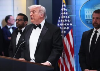 Trump says dinner shooting justifies White House ballroom