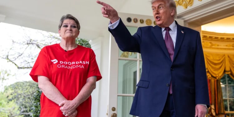 Trump says it was 'a little tacky' to have McDonald's DoorDashed