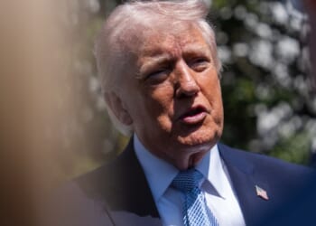 Trump says it's illegal for Iran to surround power plants with people