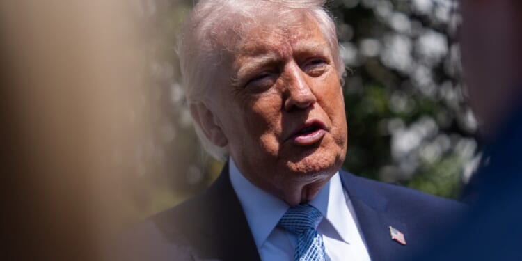 Trump says it's illegal for Iran to surround power plants with people