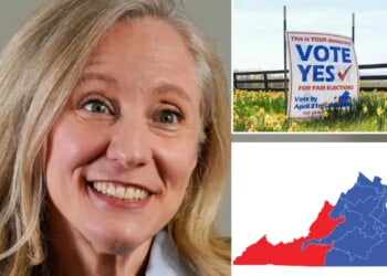 Virginia redistricting vote tightens as early turnout surges